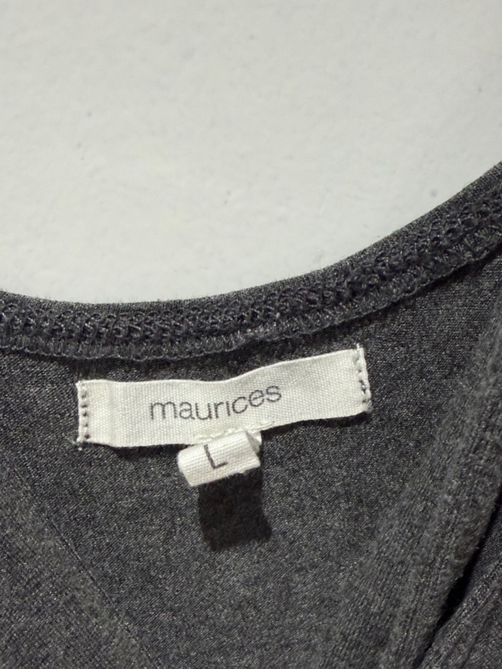 Maurices Charcoal Gray Sleeveless Midi Dress with Crisscross Back - Picture 2 of 5